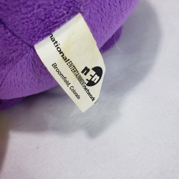 Neon Rainbow Rockin Monkey & Neon Purple Rockin Lion Plush Set Black Light Fun - Picture 9 of 11